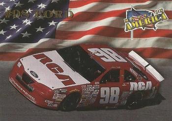1996 Maxx Made in America #26 Jeremy Mayfield's Car Front