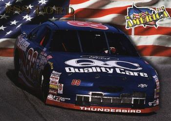 1996 Maxx Made in America #40 Dale Jarrett's Car Front