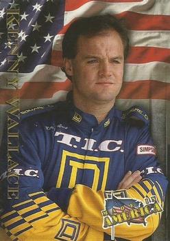 1996 Maxx Made in America #95 Kenny Wallace Front