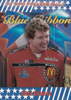 1996 Maxx Made in America - Blue Ribbon #BR3 Bill Elliott Front