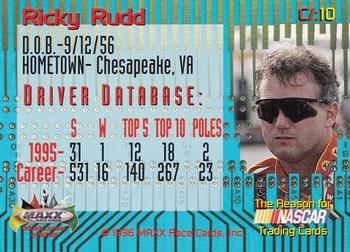 1996 Maxx Odyssey #C/:10 Ricky Rudd Back