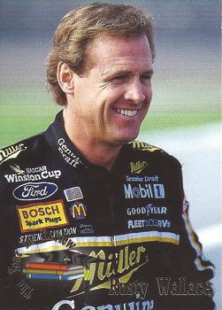 1996 Maxx Premier Series #2 Rusty Wallace Front