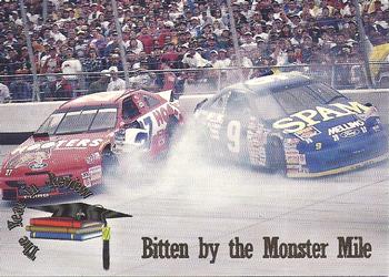1996 Maxx Premier Series #14 Bitten by the Monster Mile Front