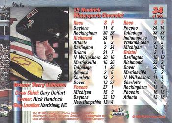 1996 Maxx Premier Series #34 #5 Chevrolet Back