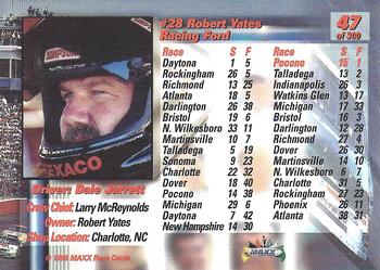 1996 Maxx Premier Series #47 #28 Ford Back