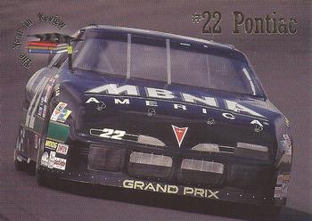 1996 Maxx Premier Series #54 #22 Pontiac Front