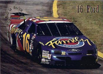 1996 Maxx Premier Series #58 #16 Ford Front