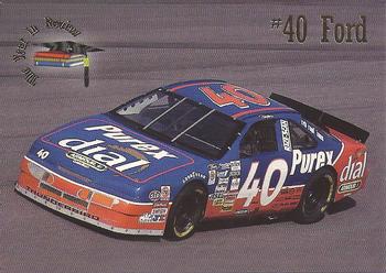 1996 Maxx Premier Series #236 #40 Ford Front