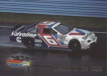 1996 Maxx Premier Series #250 Testing in the Rain Front