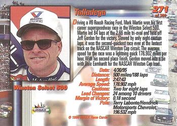 1996 Maxx Premier Series #271 Talladega Back