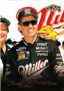 1996 Pinnacle Pole Position #2 Rusty Wallace Front