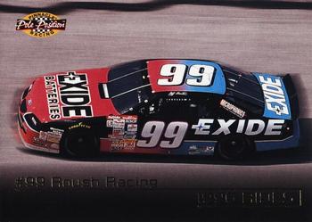 1996 Pinnacle Pole Position #49 Jeff Burton's Car Front