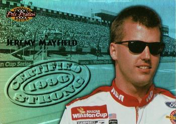 1996 Pinnacle Pole Position - Certified Strong #9 Jeremy Mayfield Front