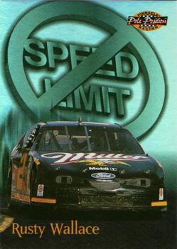 1996 Pinnacle Pole Position - No Limit #2 Rusty Wallace Front
