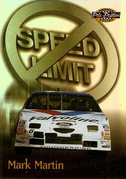 1996 Pinnacle Pole Position - No Limit #6 Mark Martin Front