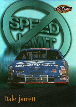 1996 Pinnacle Pole Position - No Limit #9 Dale Jarrett Front
