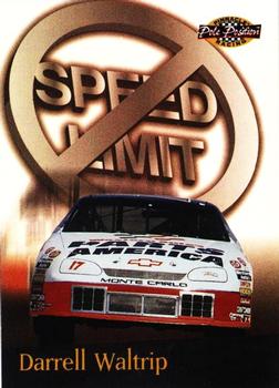 1996 Pinnacle Pole Position - No Limit #12 Darrell Waltrip Front