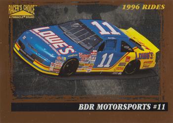 1996 Pinnacle Racer's Choice - Speedway Collection Artist's Proof #43 Brett Bodine's Car Front