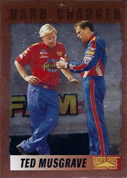 1996 Pinnacle Racer's Choice - Speedway Collection Artist's Proof #62 Ted Musgrave Front