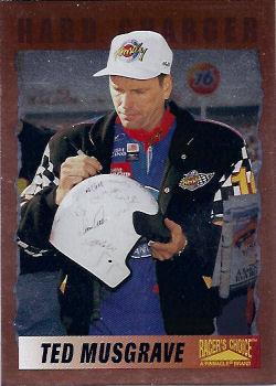 1996 Pinnacle Racer's Choice - Speedway Collection Artist's Proof #65 Ted Musgrave Front