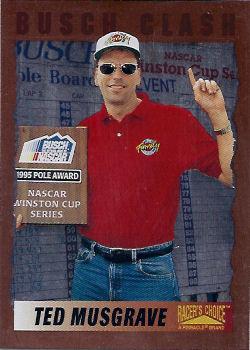 1996 Pinnacle Racer's Choice - Speedway Collection Artist's Proof #102 Ted Musgrave Front