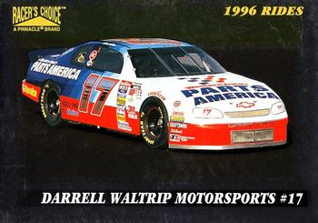 1996 Pinnacle Racer's Choice - Speedway Collection #37 Darrell Waltrip's Car Front