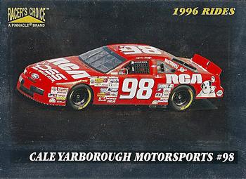 1996 Pinnacle Racer's Choice - Speedway Collection #49 Jeremy Mayfield's Car Front