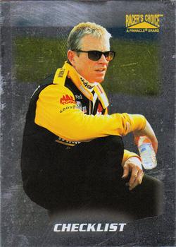 1996 Pinnacle Racer's Choice - Speedway Collection #109 Mark Martin Front