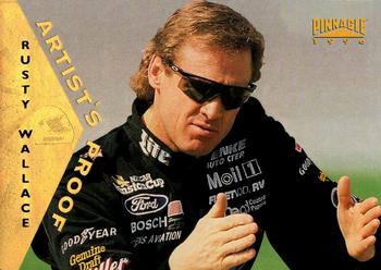 1996 Pinnacle - Artist's Proof #2 Rusty Wallace Front
