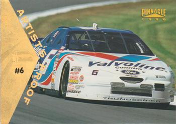 1996 Pinnacle - Artist's Proof #41 Mark Martin's Car Front