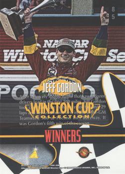 1996 Pinnacle - Winston Cup Collection #85 Jeff Gordon Back
