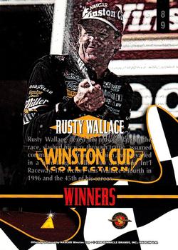 1996 Pinnacle - Winston Cup Collection #89 Rusty Wallace Back