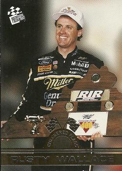 1996 Press Pass - Checkered Flags #CF6 Rusty Wallace Front