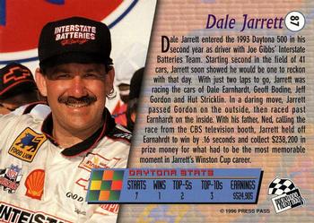 1996 Press Pass - Torquers #87 Dale Jarrett Back