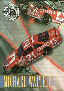 1996 Press Pass Premium - Emerald Proofs #33 Michael Waltrip's Car Front