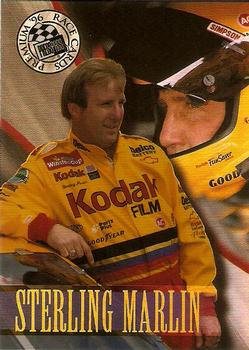 1996 Press Pass Premium - Holofoil #3 Sterling Marlin Front