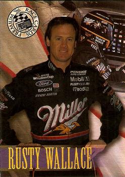 1996 Press Pass Premium - Holofoil #5 Rusty Wallace Front
