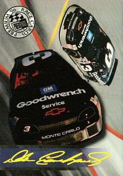 1996 Press Pass Premium - Holofoil #35 Dale Earnhardt's Car Front