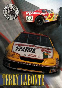 1996 Press Pass Premium - Holofoil #37 Terry Labonte's Car Front