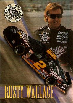 1996 Press Pass Premium - Holofoil #40 Rusty Wallace's Car Front