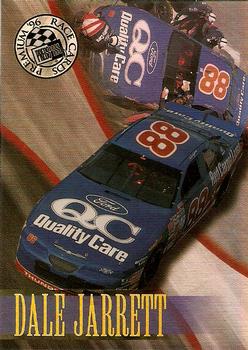 1996 Press Pass Premium - Holofoil #41 Dale Jarrett's Car Front