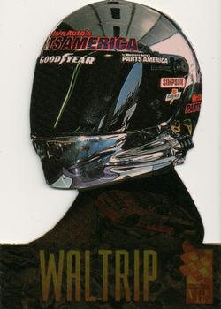 1996 Press Pass VIP - Head Gear Die Cuts #HG 8 Darrell Waltrip Front