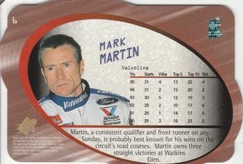 1996 SPx - Gold #6 Mark Martin Back