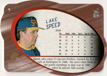 1996 SPx - Gold #9 Lake Speed Back