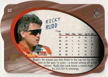 1996 SPx - Gold #10 Ricky Rudd Back