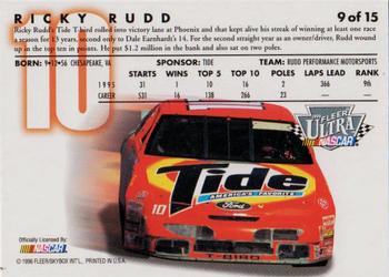 1996 Ultra Boxed Set #9 Ricky Rudd Back