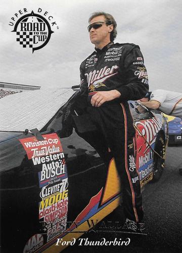 1996 Upper Deck Road to the Cup - Jumbo #WC2 Rusty Wallace Front