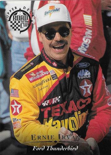 1996 Upper Deck Road to the Cup - Jumbo #WC3 Ernie Irvan Front