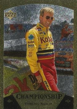 1996 Upper Deck Road to the Cup - Predictors: Points Exchange #PR2 Sterling Marlin Front