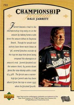 1996 Upper Deck Road to the Cup - Predictors: Points Exchange #PR8 Dale Jarrett Back